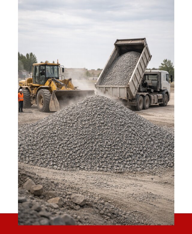 Купить щебень с доставкой в Ивантеевке от 2572 руб. | ПРОНЕРУДВнт