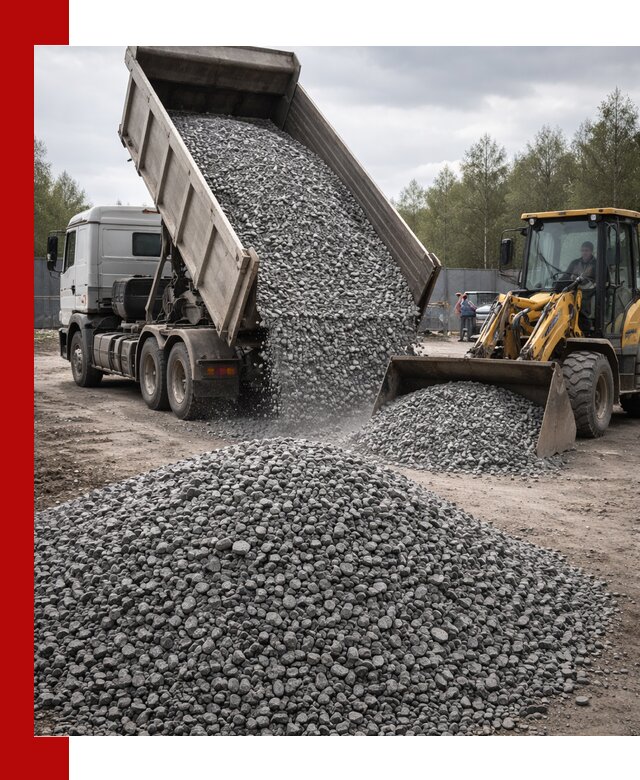 Доставка и продажа щебня гранитного в Ивантеевке