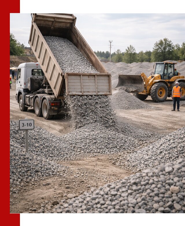 Гранитный щебень фракции 3–10: доставка и продажа в Ивантеевке