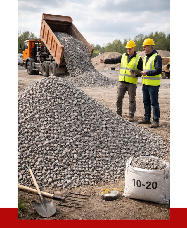 Гранитный щебень фракция 10-20 в Ивантеевке от 4321 руб.|ПРОНЕРУДВнт