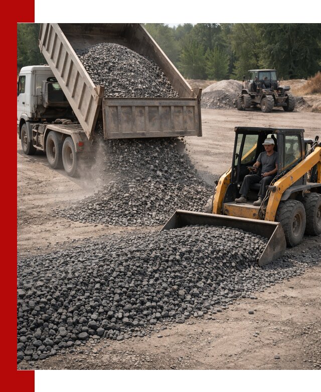 Гранитный щебень фракция 40-70 с доставкой в Ивантеевке