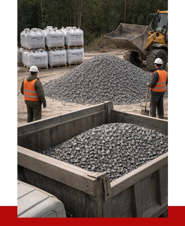 Щебень габбро диабаз 20-40 в Ивантеевке от 3498 руб. | ПРОНЕРУДВнт