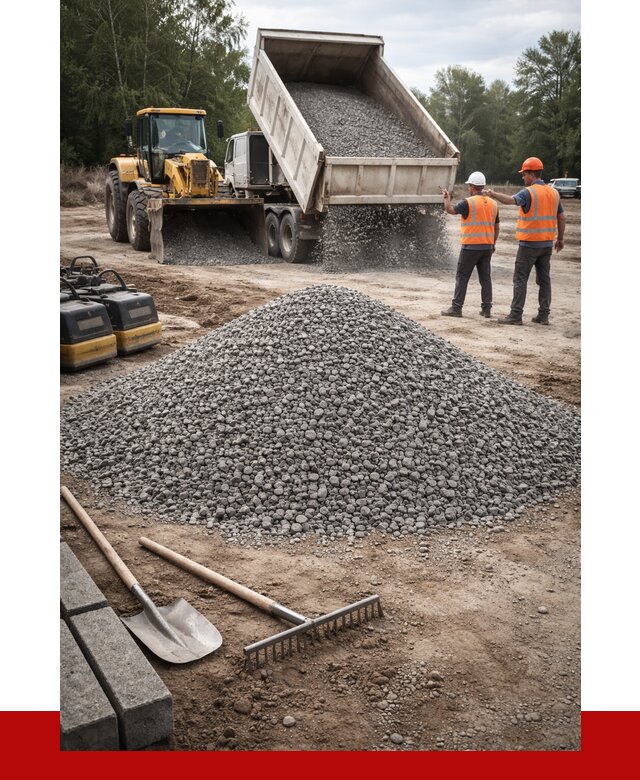 Гравийный щебень купить в Ивантеевке от 2263 р. ПРОНЕРУДВнт
