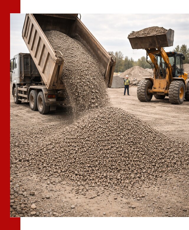 Гравийный щебень фракция 3–10 с доставкой в Ивантеевке