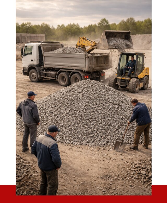 Гравийный щебень фракция 5-20 в Ивантеевке от 2469 р. ПРОНЕРУДВнт