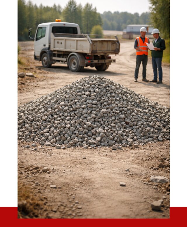 Гравийный щебень фракция 20-40 в Ивантеевке от 1234 р. | ПРОНЕРУДВнт