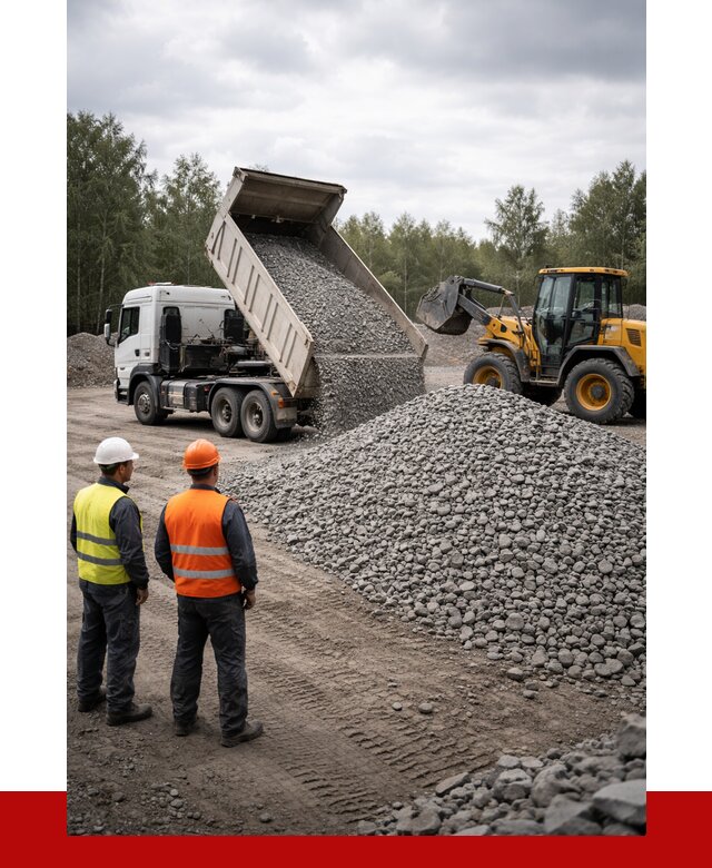 Гравийный щебень фракция 40-70 в Ивантеевке от 9773р | ПРОНЕРУДВнт