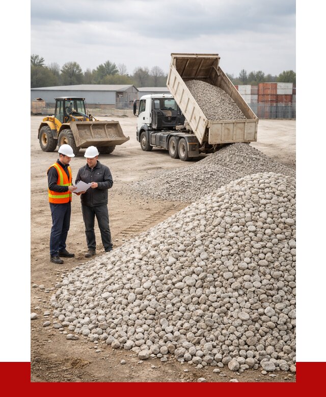 Известняковый щебень в Ивантеевке от 1440 р. доставка | ПРОНЕРУДВнт