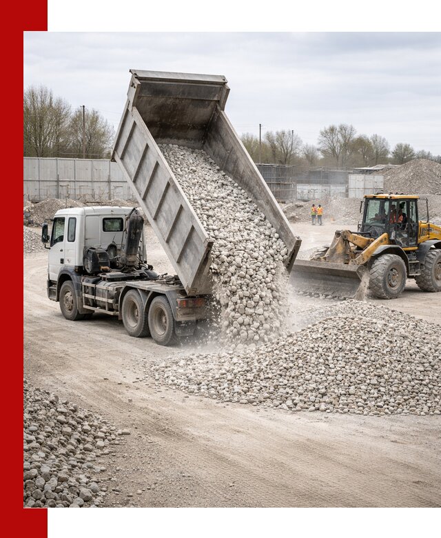 Доставка и продажа известнякового щебня в Ивантеевке