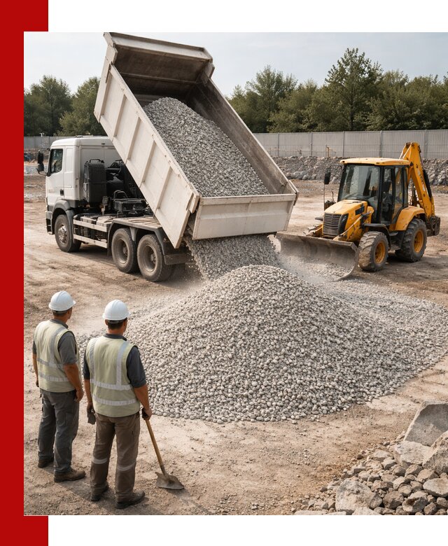 Купить известняковый щебень фракции 5–10 мм с доставкой в Ивантеевке