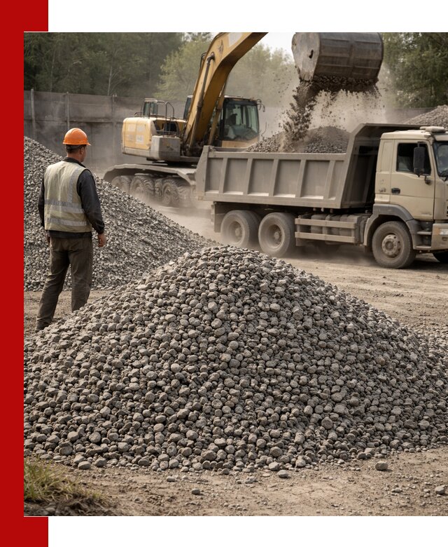 Шлаковый щебень фракция 5-20 с доставкой в Ивантеевке