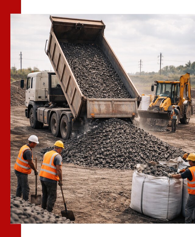 Шлаковый щебень фракция 40-70 с доставкой в Ивантеевке