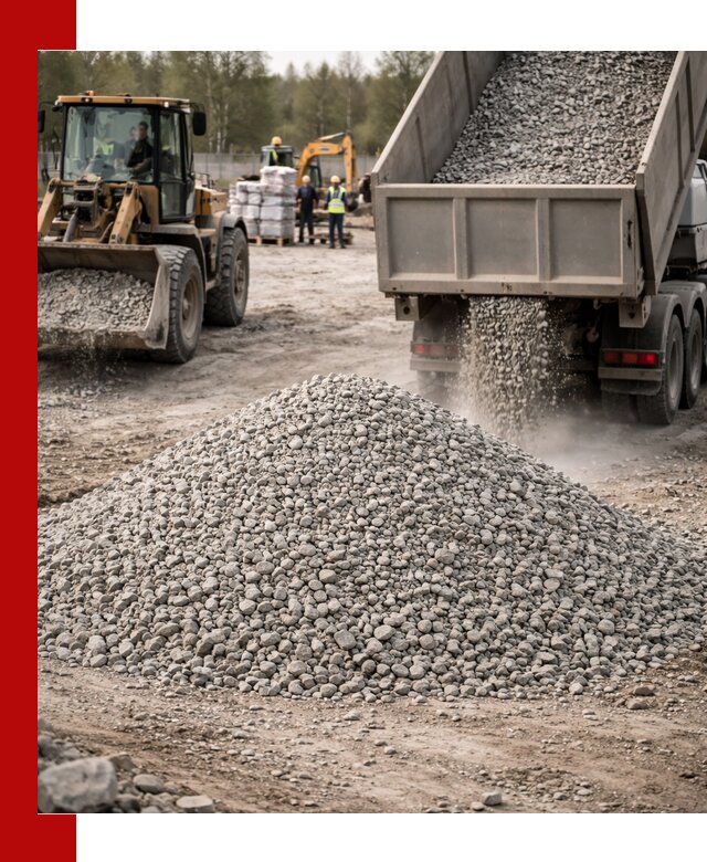 Вторичный щебень фракции 5-20 в Ивантеевке — доставка и продажа крупнотоннажно