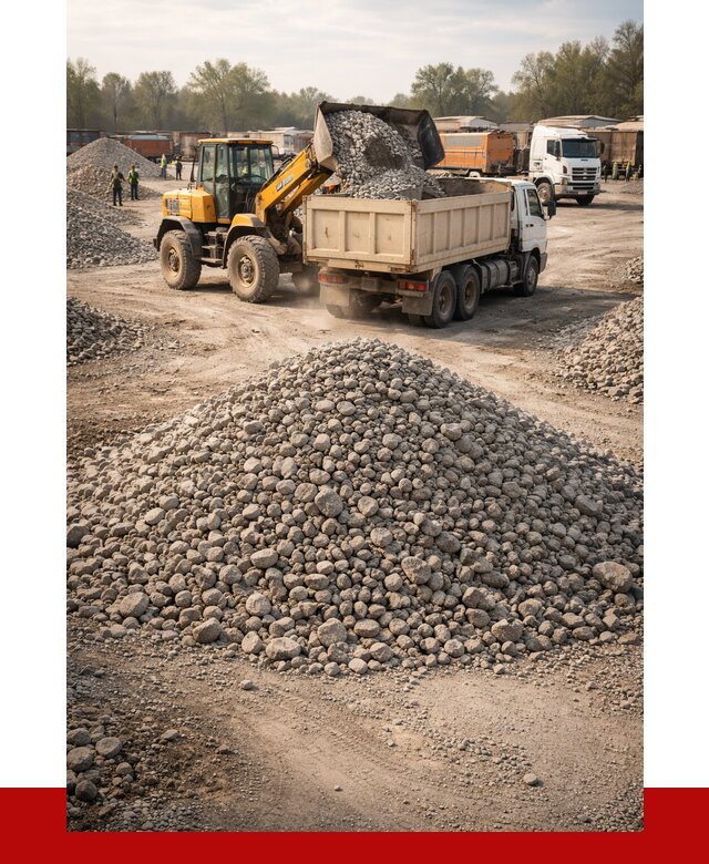 Вторичный щебень фракция 40-70 в Ивантеевке от 1790 р, ПРОНЕРУДВнт