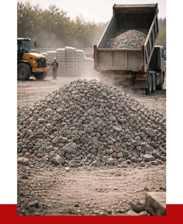 Вторичный щебень фракция 70-150 в Ивантеевке от 1440 р. | ПРОНЕРУДВнт