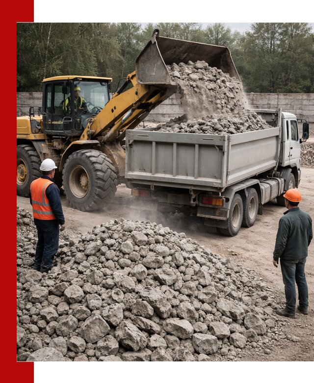 Вторичный щебень фракция 70–150 в Ивантеевке с доставкой