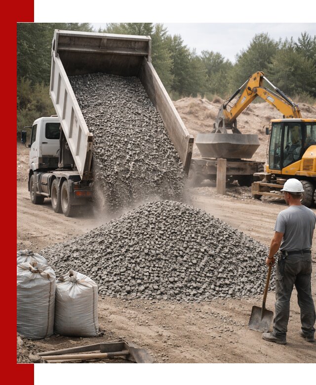 Доставка и продажа бетонного щебня в Ивантеевке