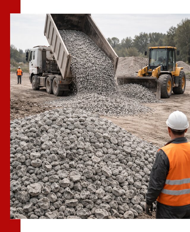 Доставка бетонного щебня фракции 20-40 в Ивантеевке