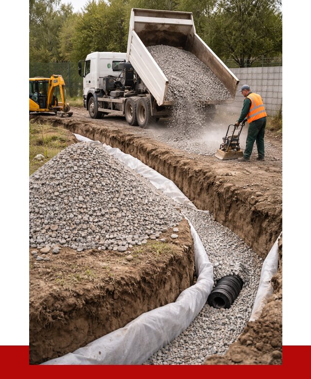 Щебень для дренажа в Ивантеевке от 1903 р., ПРОНЕРУДВнт доставка