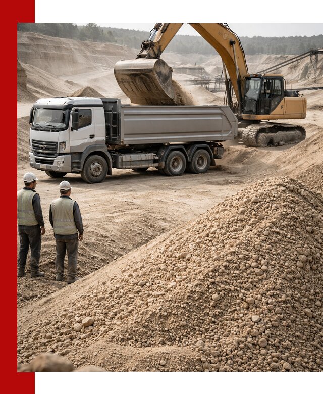 Карьерный крупнозернистый песок с доставкой в Ивантеевке