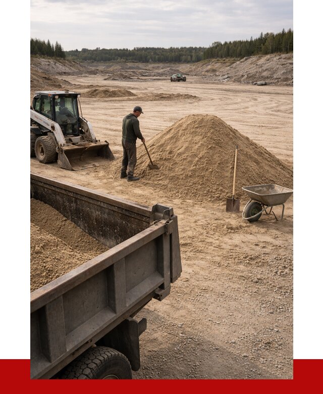 Карьерный песок среднезернистый в Ивантеевке, от 2263 р. ПРОНЕРУДВнт