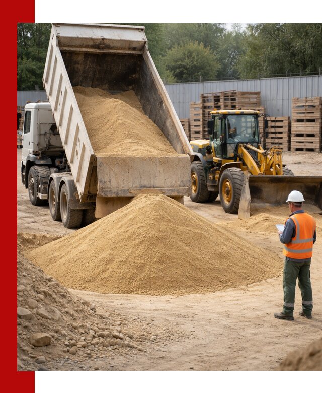 Доставка карьерного мелкозернистого песка в Ивантеевке