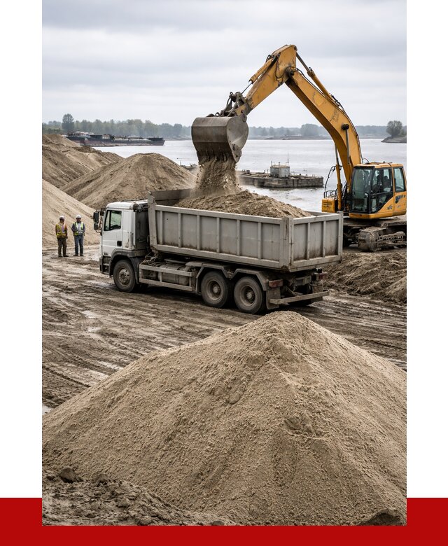 Купить речной песок навалом в Ивантеевке от 1852 р., ПРОНЕРУДВнт