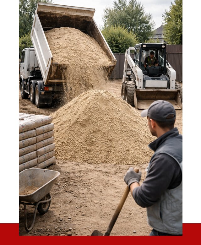 Мытый речной песок с доставкой в Ивантеевке от 1492 р. | ПРОНЕРУДВнт