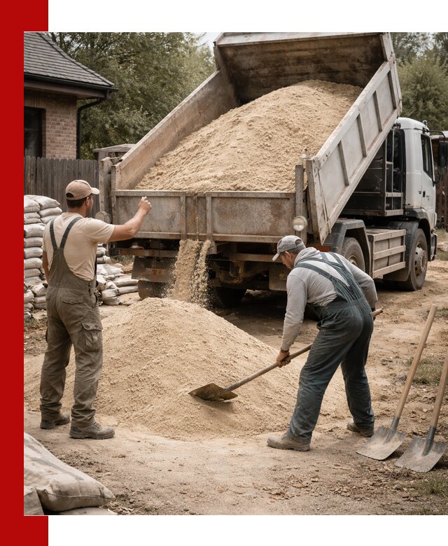 Песок для штукатурки с доставкой в Ивантеевке качественный и чистый