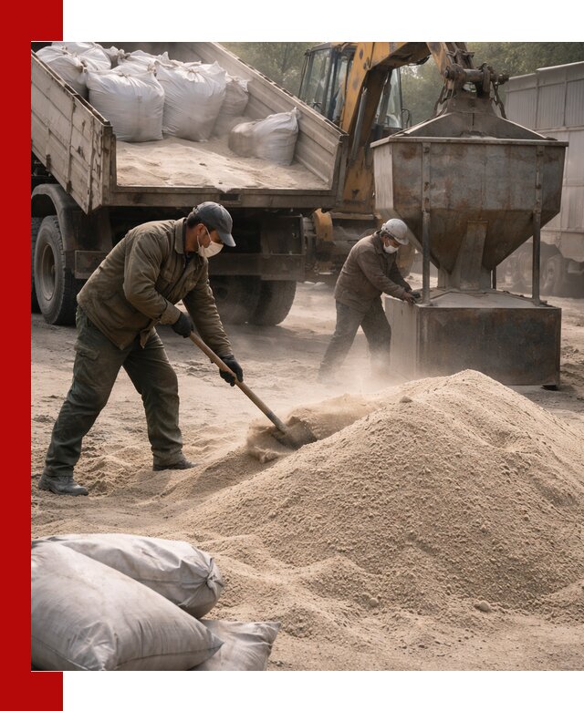 Кварцевый песок для пескоструя в Ивантеевке — доставка и качество