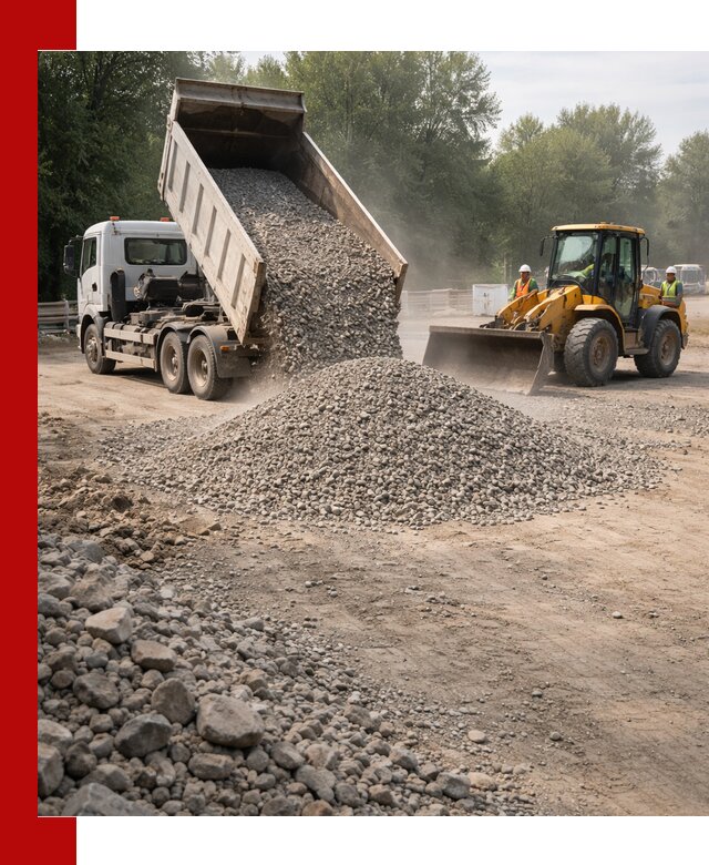 Гравий фракция 5–20 доставка в Ивантеевке оптом и в розницу