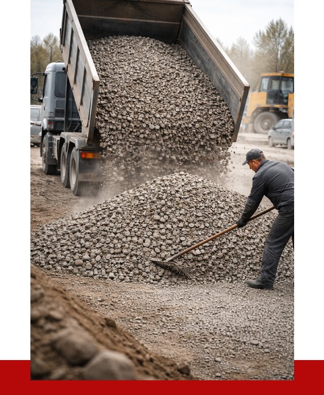 Гравий фракция 20-40 в Ивантеевке от 2572 р. доставка | ПРОНЕРУДВнт