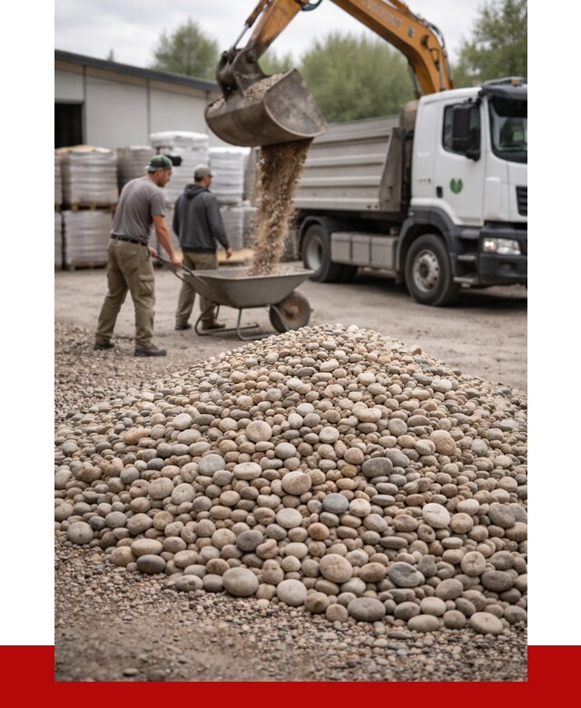 Галька декоративная в Ивантеевке от 3292 р. за куб | ПРОНЕРУДВнт