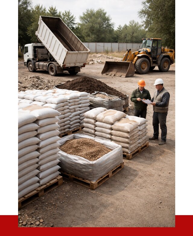 Купить ПГС с доставкой в Ивантеевке от 4629 р. за куб | ПРОНЕРУДВнт