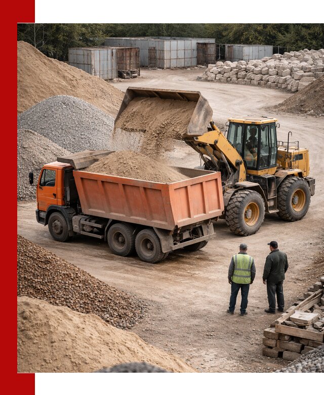 Доставка сыпучих смесей и смесей для стройки в Ивантеевке