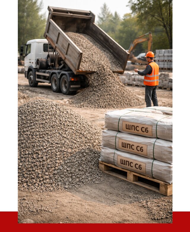 ЩПС С6 в Ивантеевке с доставкой от 2263 р. за куб | ПРОНЕРУДВнт