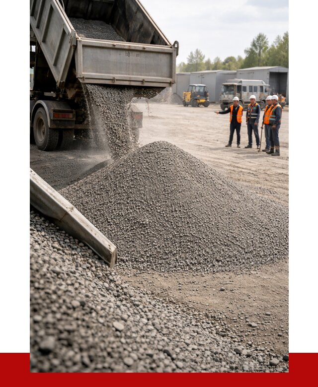 Гравийный отсев 0-5 в Ивантеевке от 1234 р. с доставкой | ПРОНЕРУДВнт