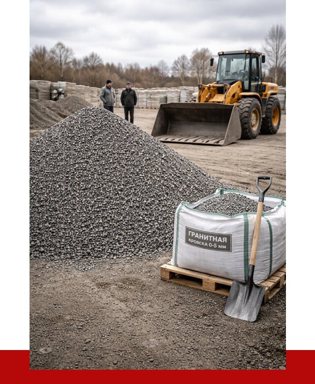 Купить гранитную крошку в Ивантеевке от 4938 р. с доставкой | ПРОНЕРУДВнт