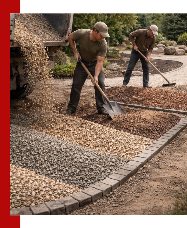 Декоративная крошка для ландшафта в Ивантеевке — продажа и доставка