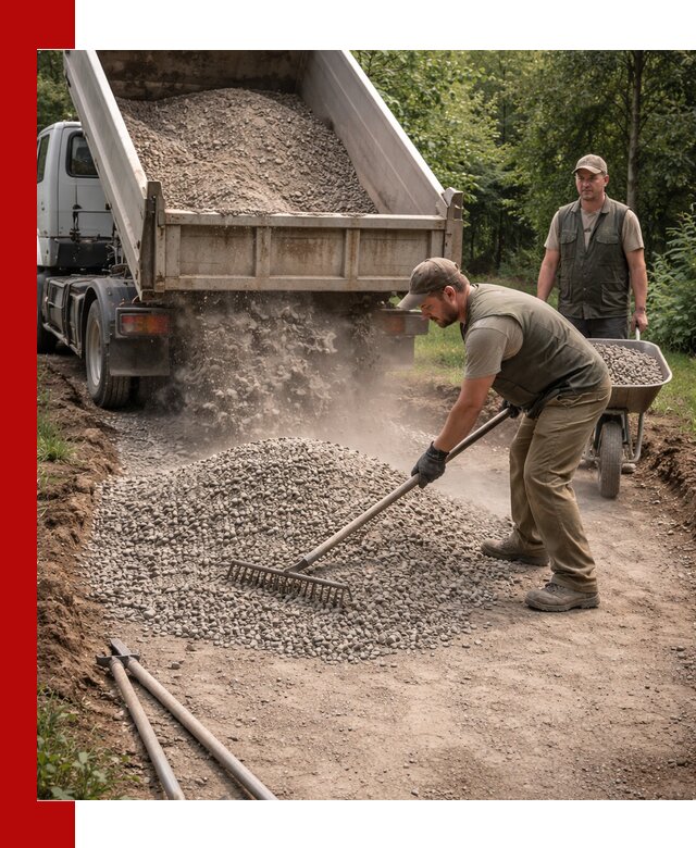 Каменная крошка для дорожек с доставкой в Ивантеевке