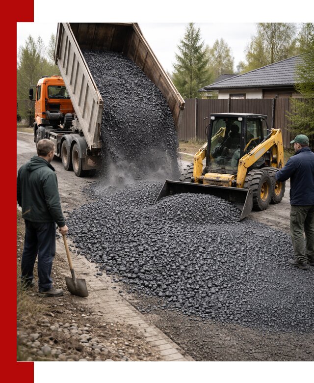 Крошка габбро с доставкой в Ивантеевке для строительных работ