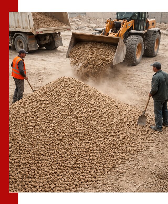 Керамзит фракция 10-20 с доставкой в Ивантеевке