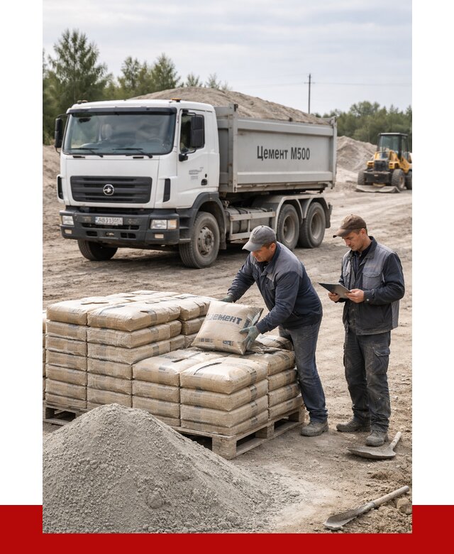 Купить цемент м500 с доставкой в Ивантеевке от 5349 р. | ПРОНЕРУДВнт