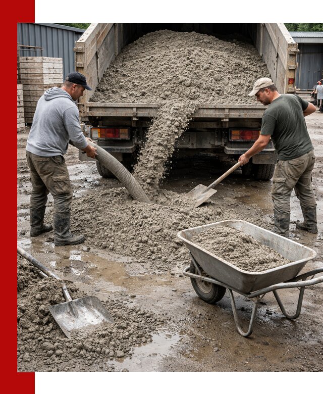 Цементно-песчаная смесь М150 доставка в Ивантеевке