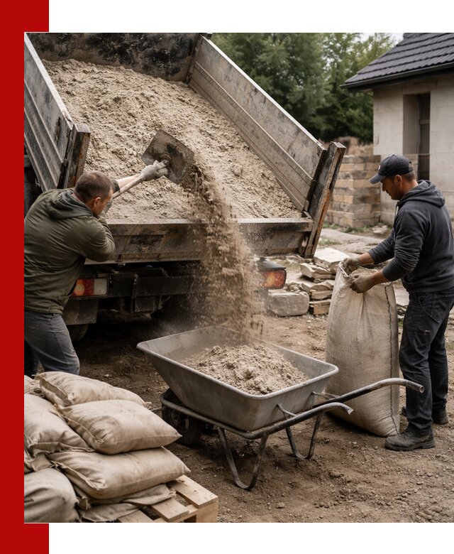 Качественная сухая смесь для кладки с доставкой в Ивантеевке