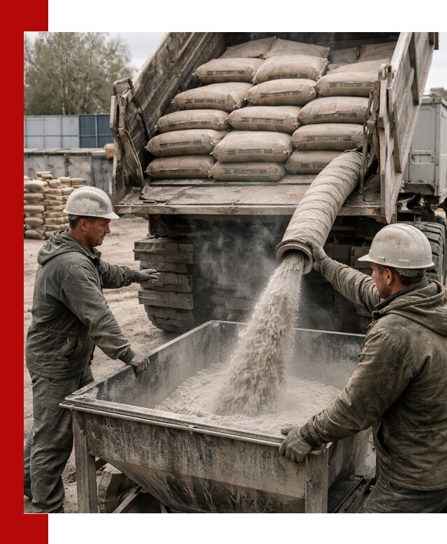 Доставка цемента М400 в Ивантеевке оптом и в розницу