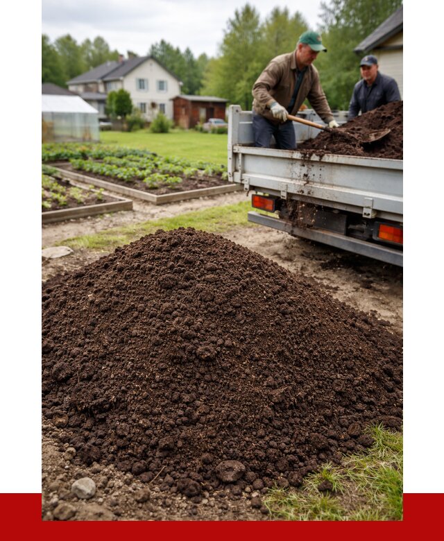 Плодородный грунт в Ивантеевке с доставкой от 4321 р. | ПРОНЕРУДВнт