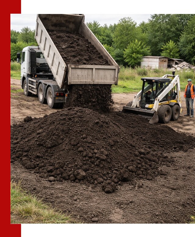 Поставка плодородной земли с доставкой самосвалом в Ивантеевке