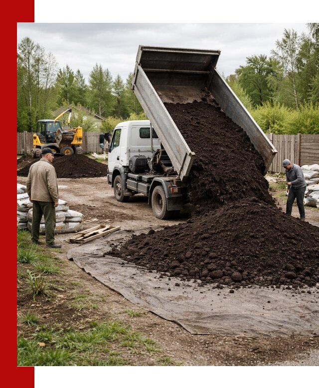 Доставка качественного почвогрунта в Ивантеевке оптом и в розницу