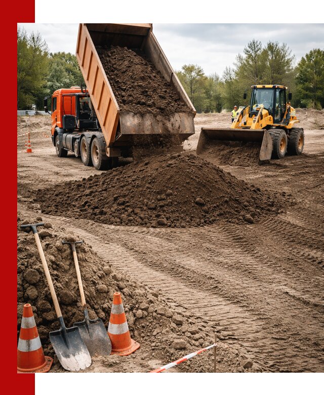 Поставка и доставка планировочного грунта в Ивантеевке
